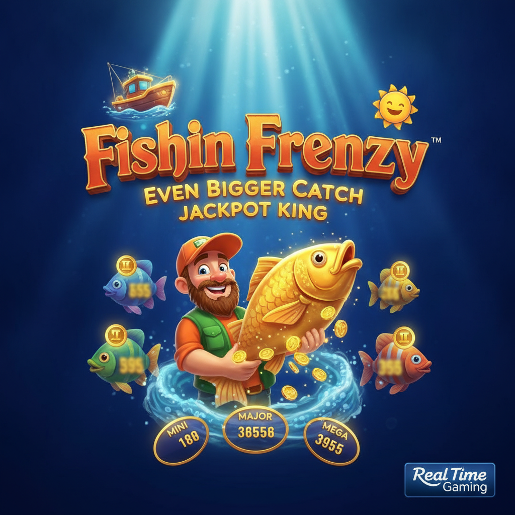 Fishin' Frenzy Even Bigger Catch Jackpot King