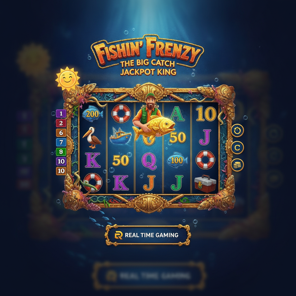 Fishin' Frenzy The Big Catch Jackpot King
