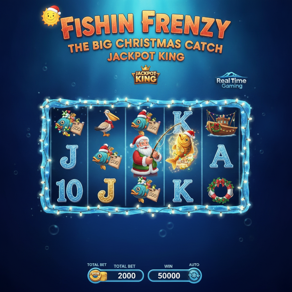 Fishin' Frenzy The Big Christmas Catch Jackpot King